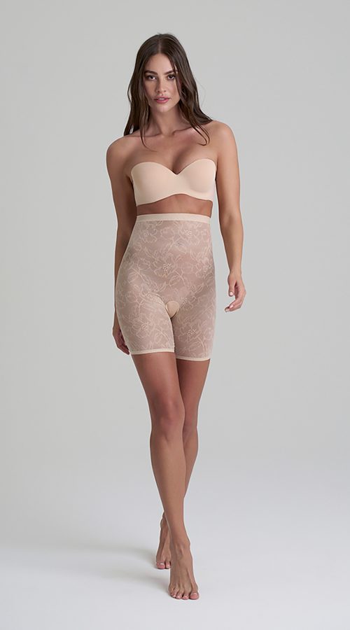 LACY-High-Waist-Shaping-Short-(LACHWS)-Black-1---Full-body-LOW-RES
